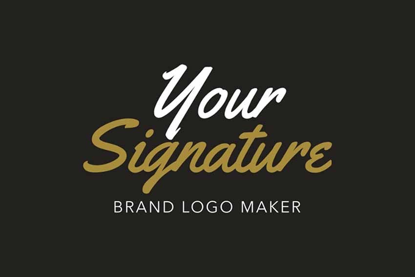 Signature Logo Maker for Fashion Brand