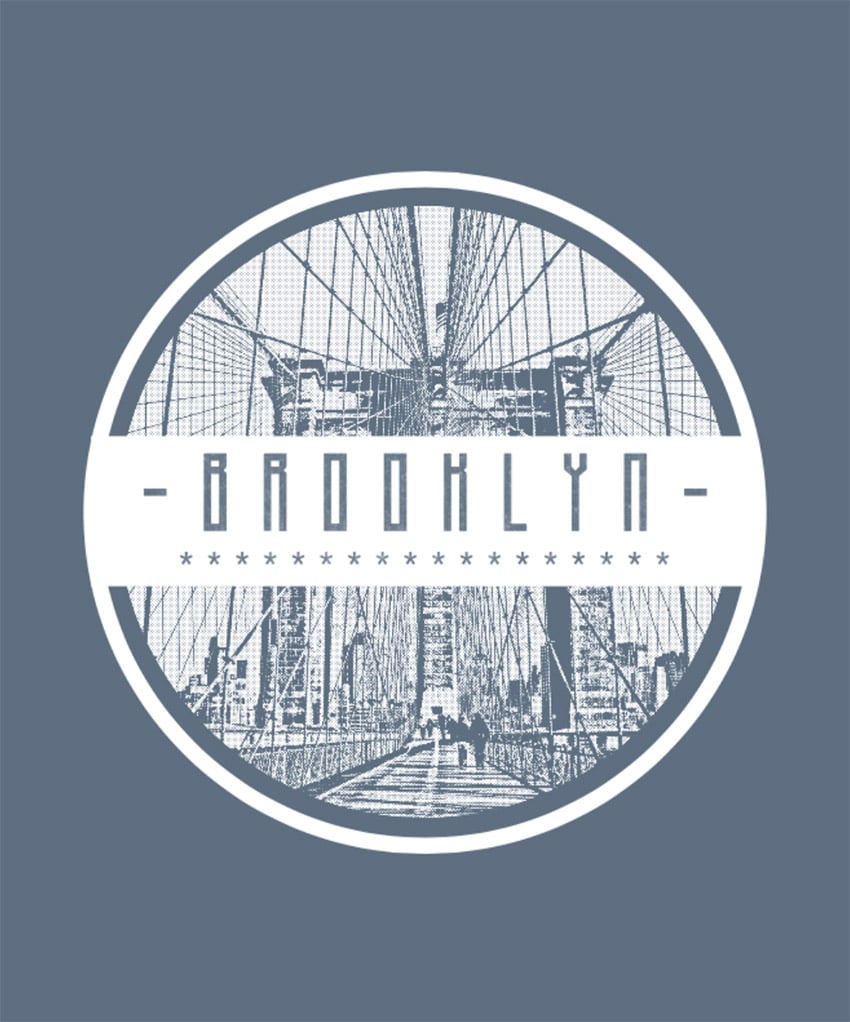 Brooklyn T-Shirt Design Template