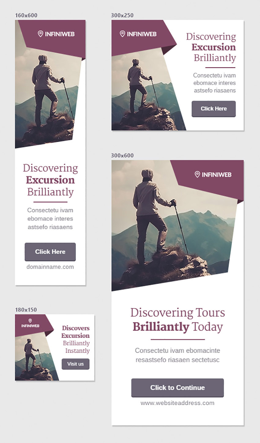 Vacation Outdoors Banners