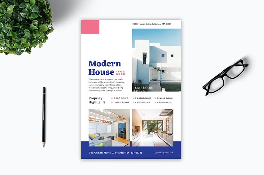 Real Estate Flyer Design 