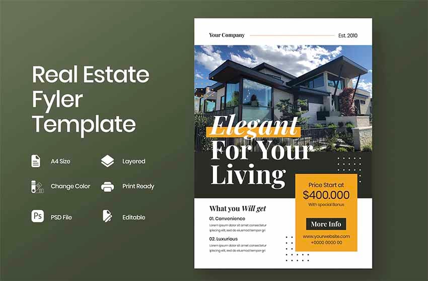 Real Estate Flyer Template