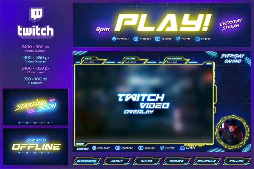 Overlay for Twitch