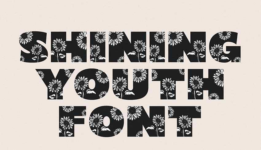 Shining Youth Florist Font