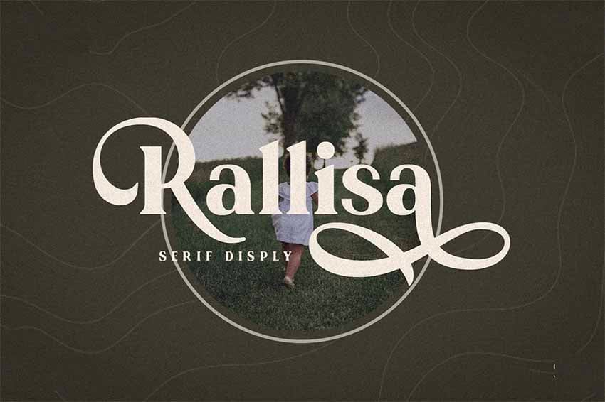 Rallisa Display Font