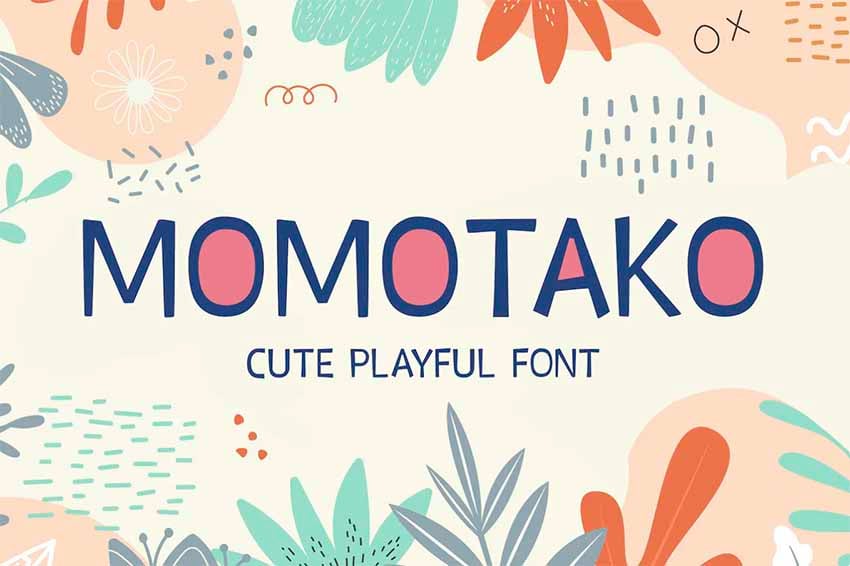 Momotako Cute Playful Font