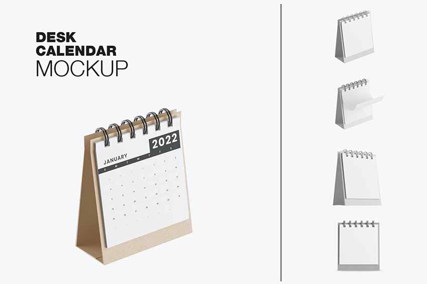 39 Creative Desk Calendar Templates (Stand Up Calendar Designs) | Envato Tuts+