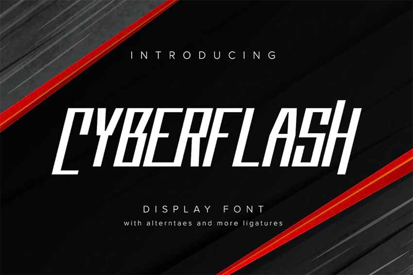 Futuristic Block Font