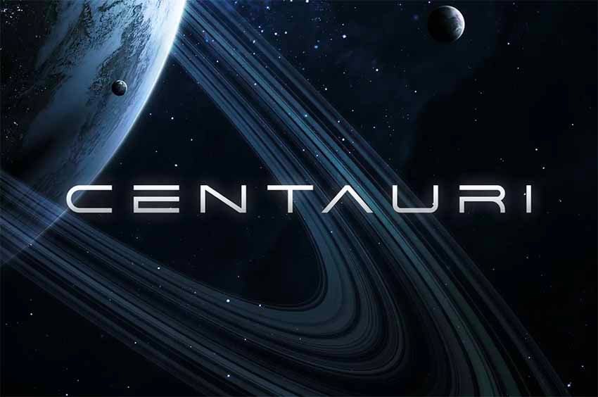 Centauri Futuristic Digital Fonts