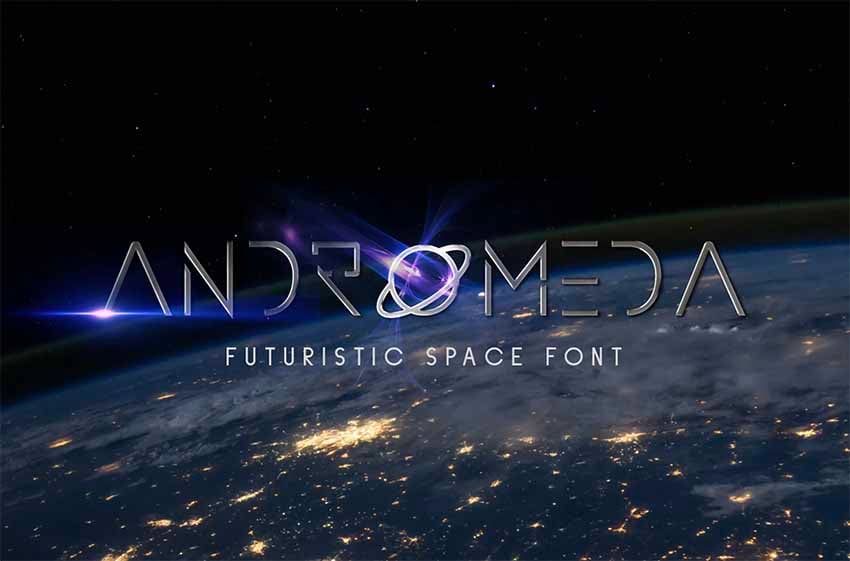 Futuristic Space Font