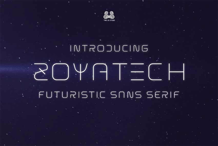 Zoyatech - Futuristic Sans Serif