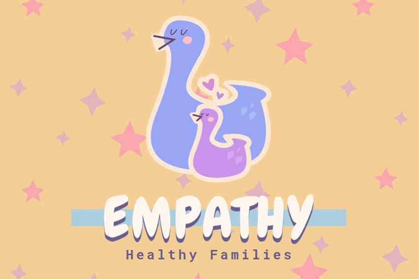 Healthy Families Duck Logo Template