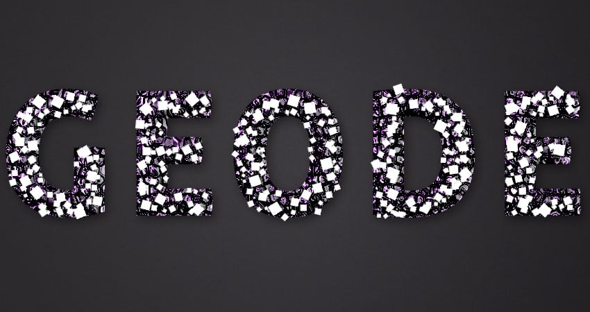 Fill the Text With a Brush Tip