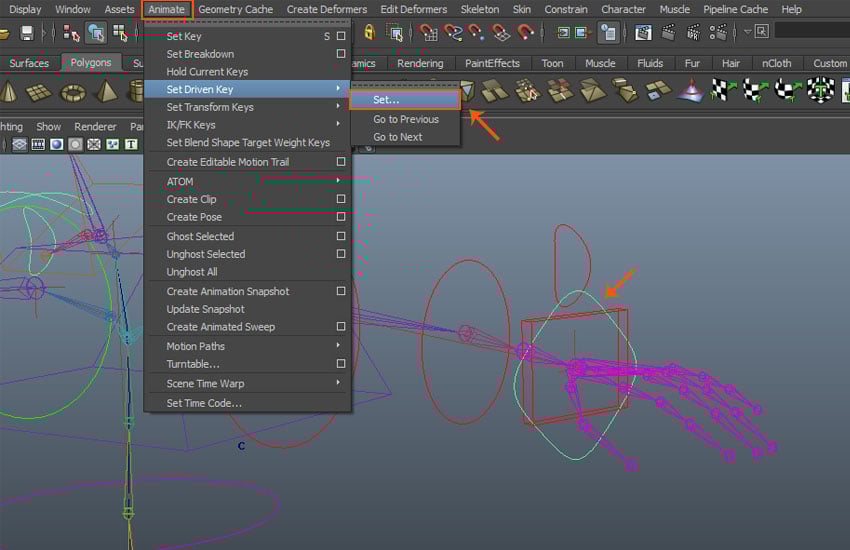 Animate  Set Driven Key  Set 