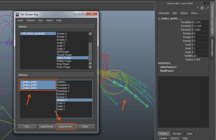Set Driven Key window