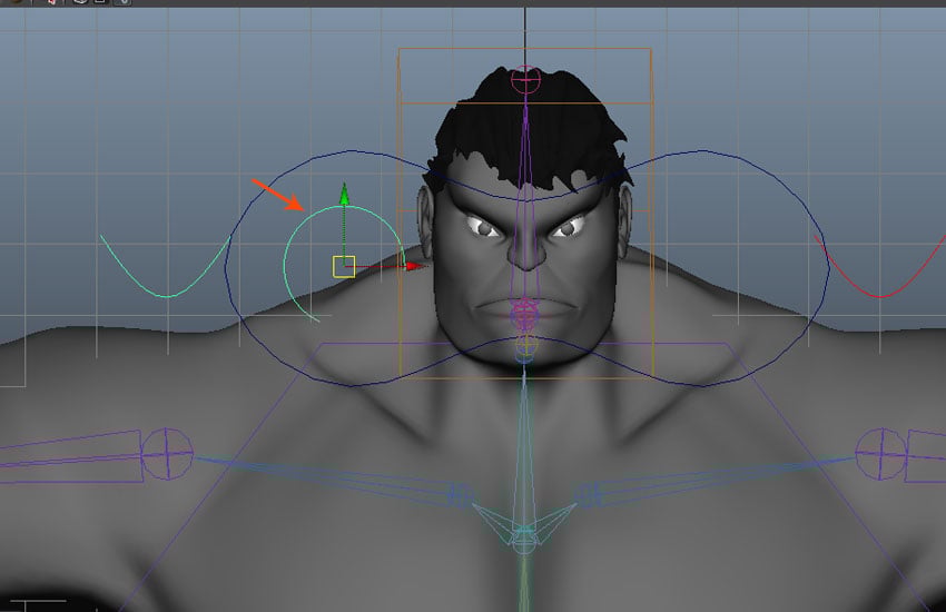 Create one more circle curve 