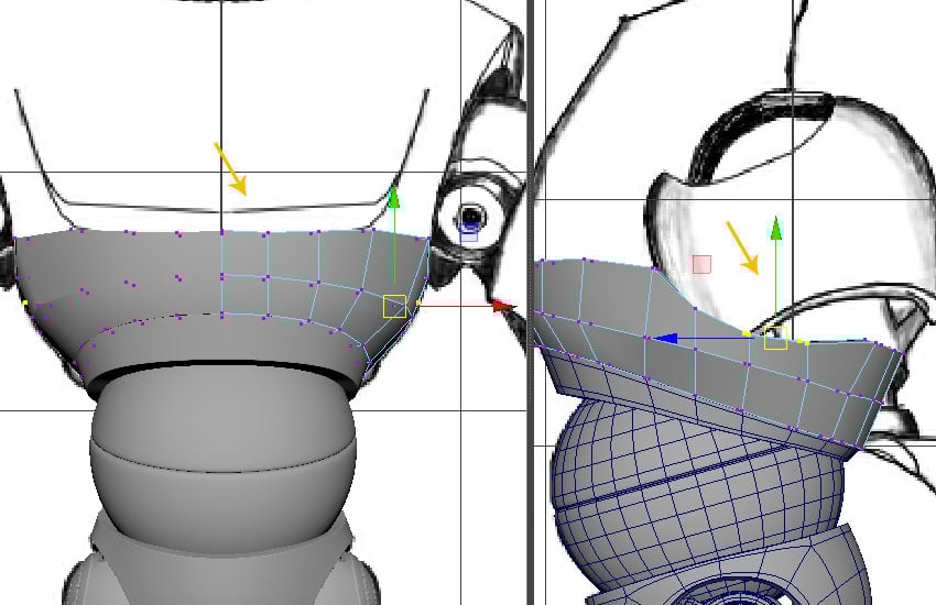 Edit the vertices of the shape