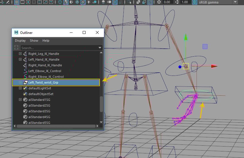 Open Outliner window