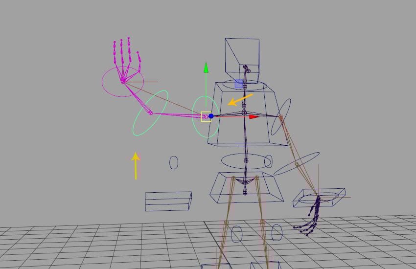 Right hand connection done