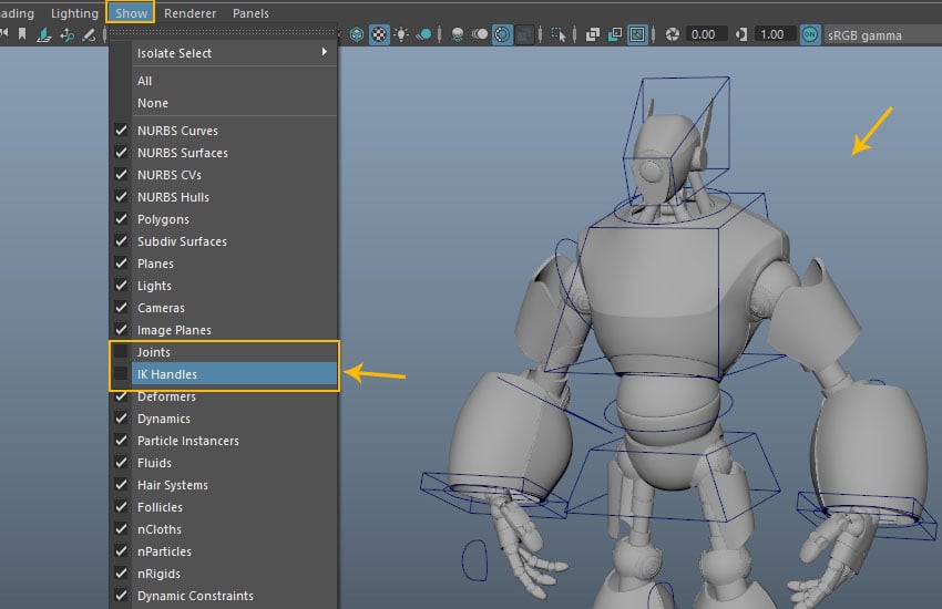 Joints and IK Handles