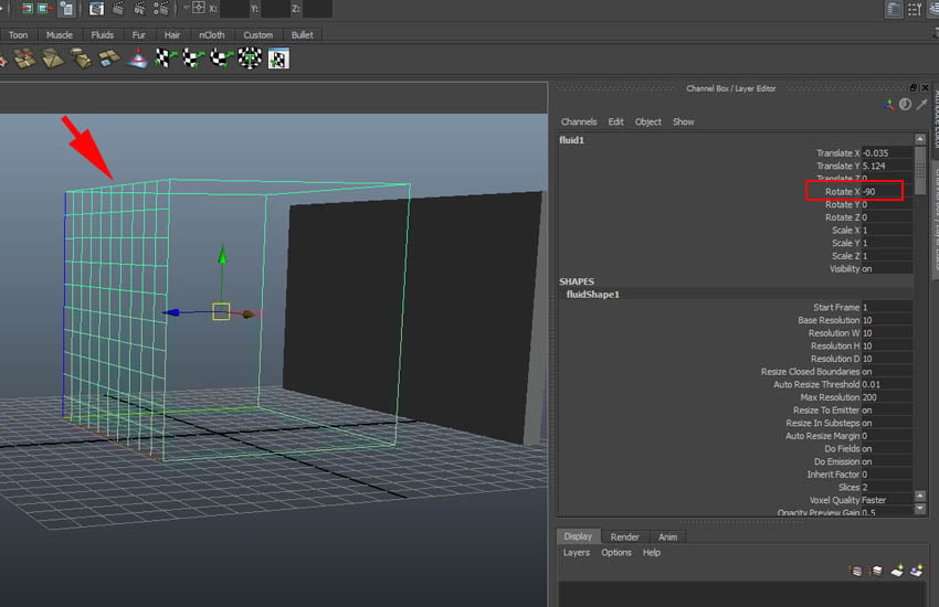 Rotate the container
