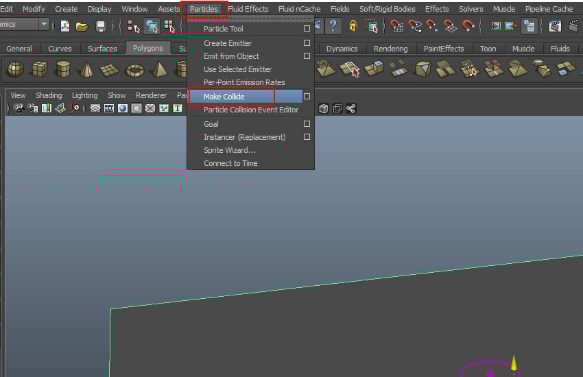 Particles  Make Collide