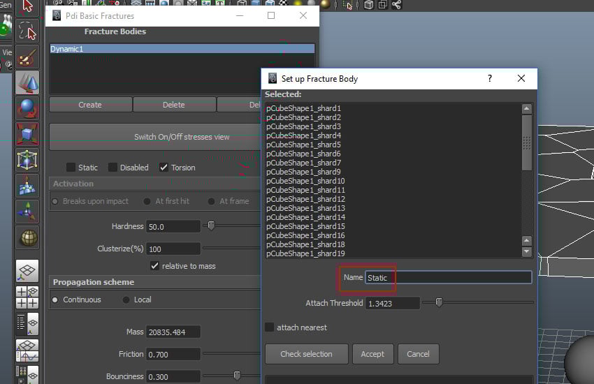 Pdi Basic Fractures window