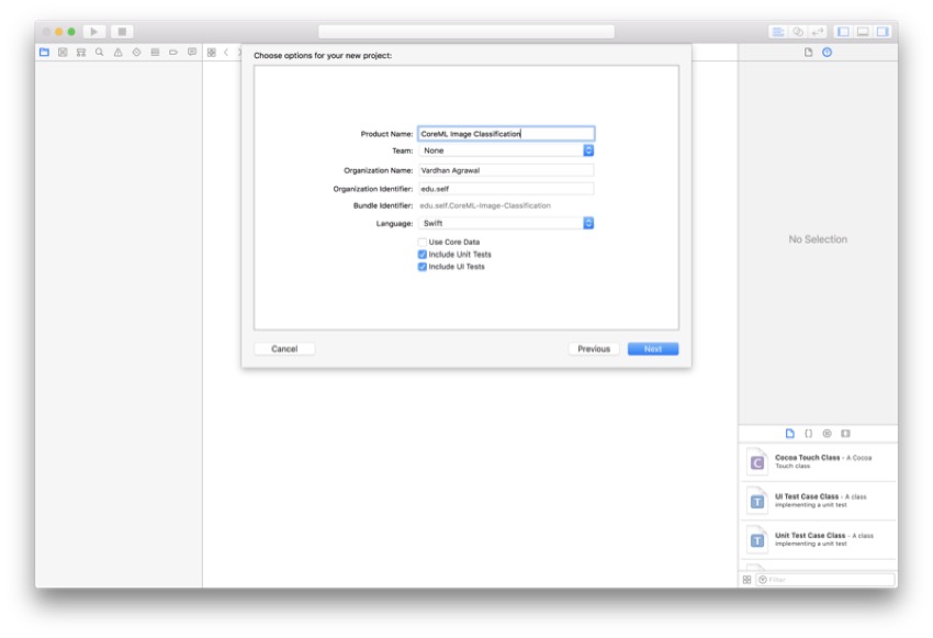 Figure 3 Create your Project