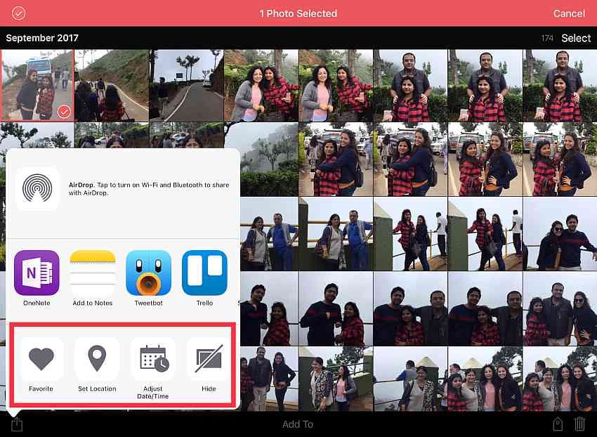 adjust metadata in hashphotos