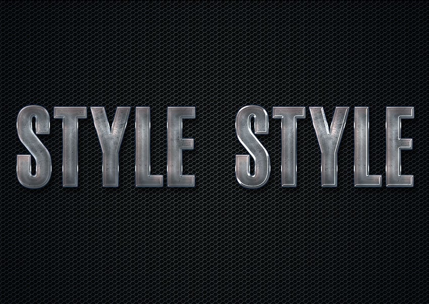 example of different highlight modes and opacity levels