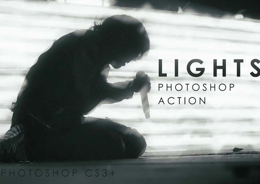 lights Photoshop action