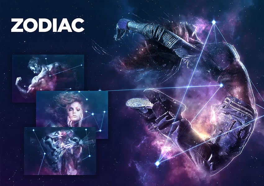 Zodiac Photoshop Action CS4