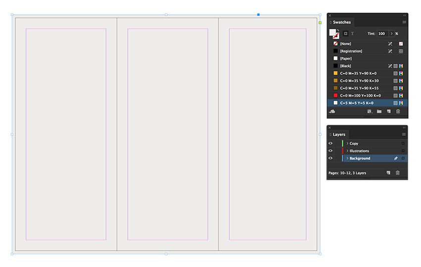 add a background using the rectangle tool