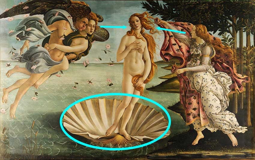 Birth of Venus by Botticelli