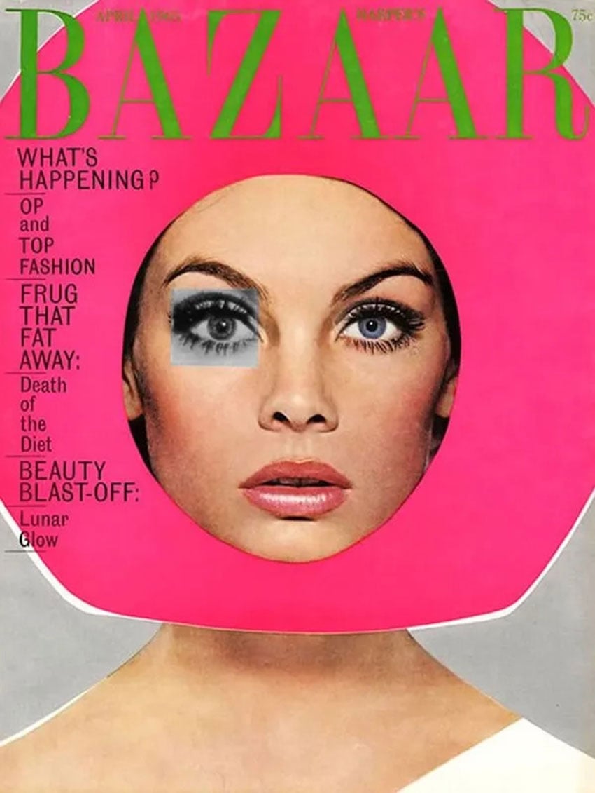 Bazaar Magazine Cover by Ruth Ansel