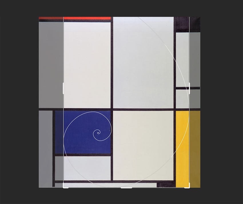 Tableau I by Piet Mondrian (1921)