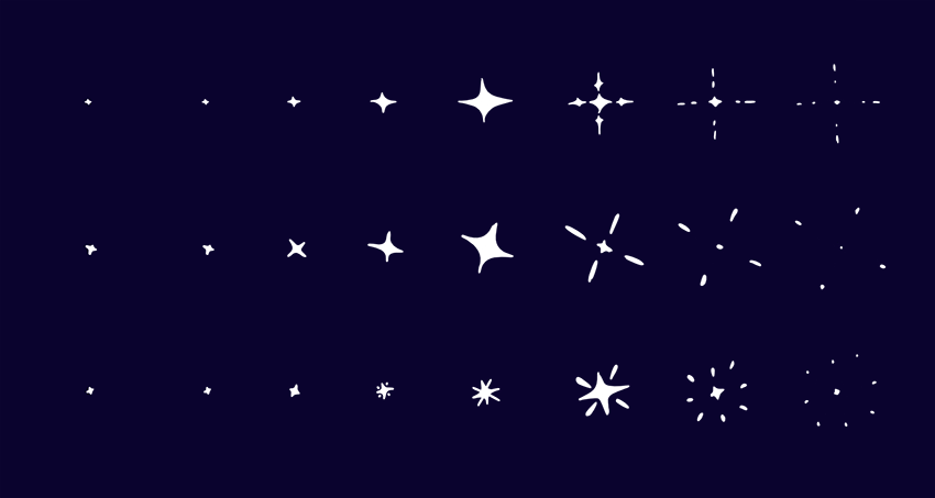 Sparkle variations