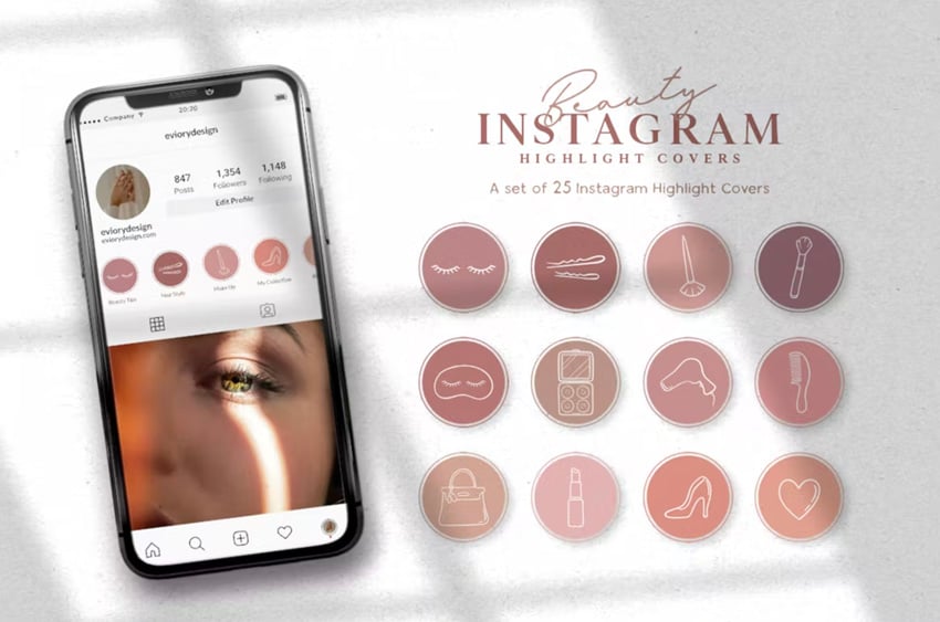 Instagram Highlight Beauty