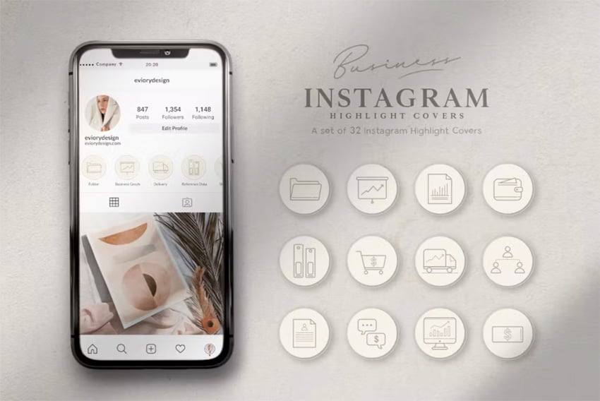 Instagram Highlight Business