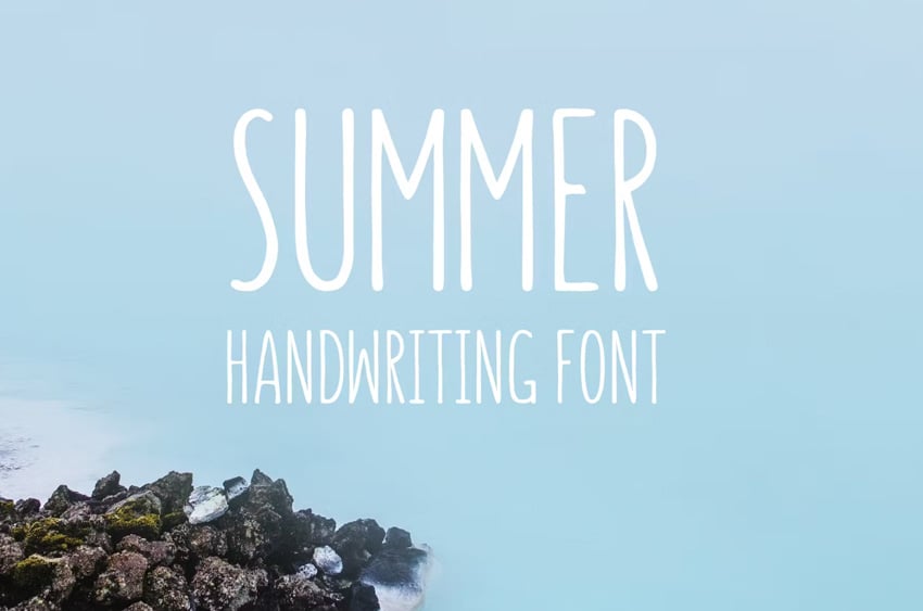 summer font