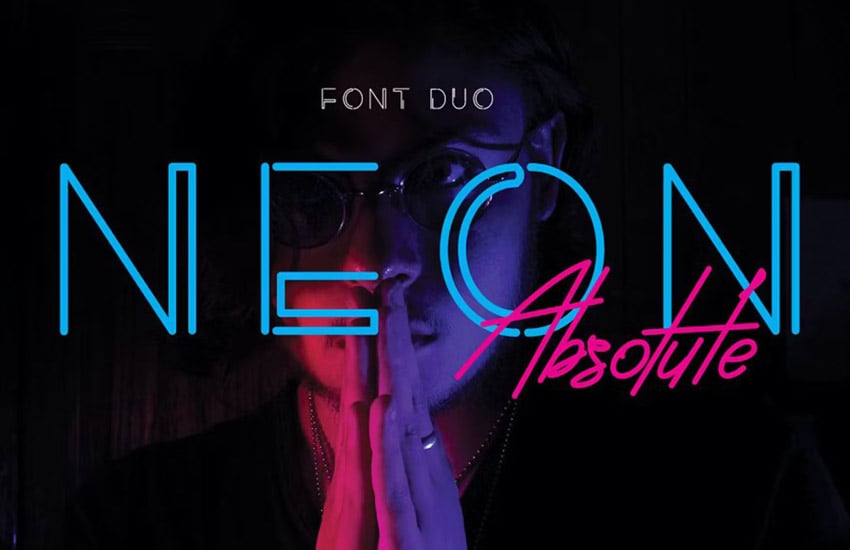 neon absolute font