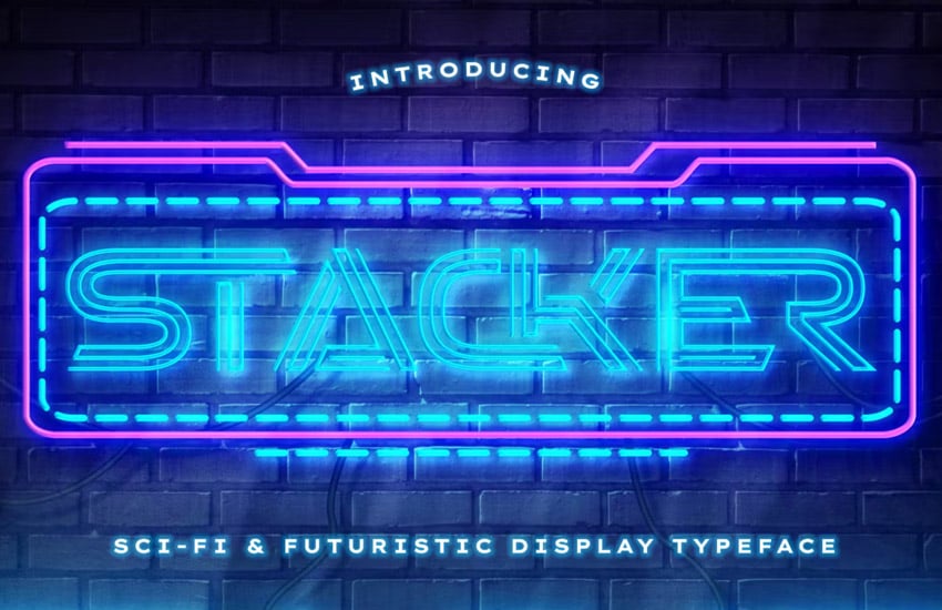 stacker font
