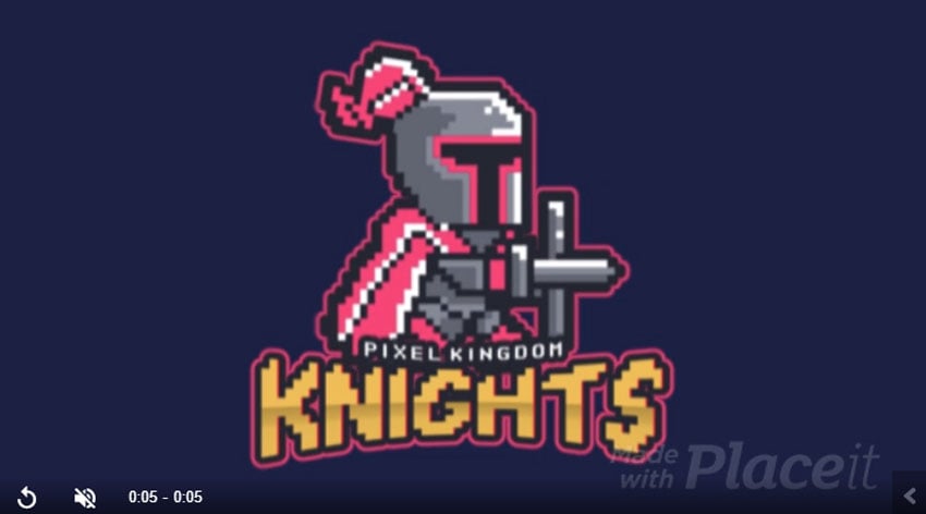 Animated Gaming Logo Maker for an RPG Guild