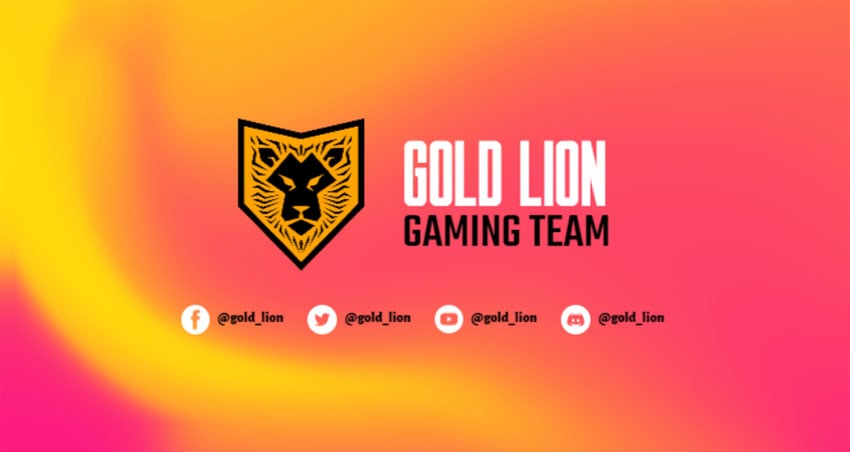 Free Twitch Banner Template Generator With Emblem