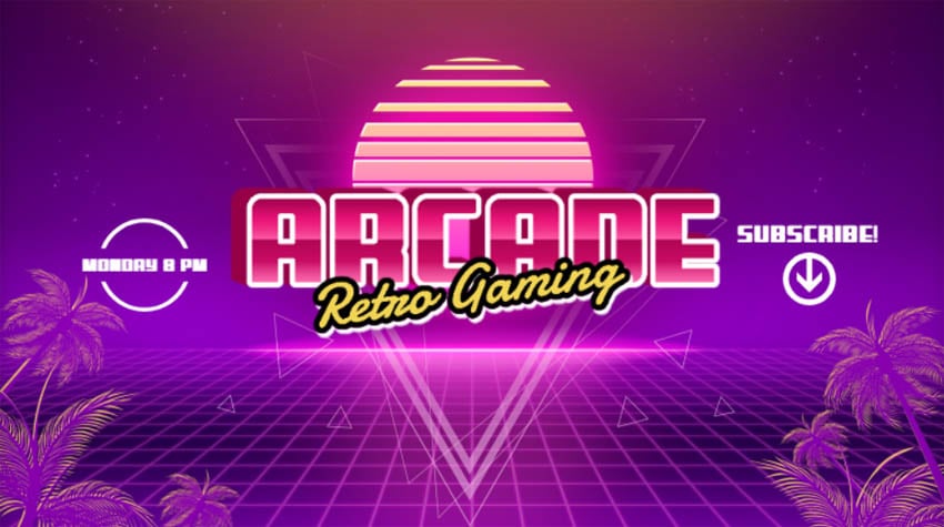 YouTube Banner Overlay Template for a Gaming Channel