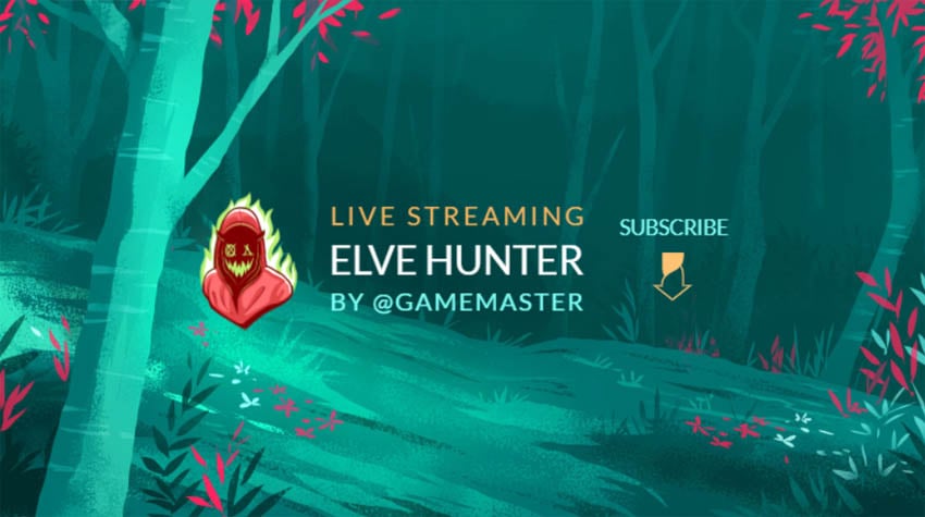 Free YouTube Banner Overlay Template Maker Design