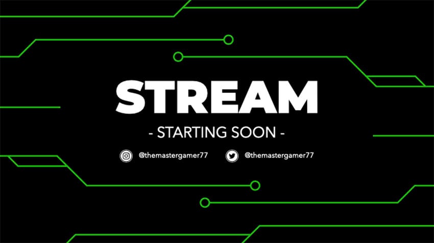 starting soon overlay twitch