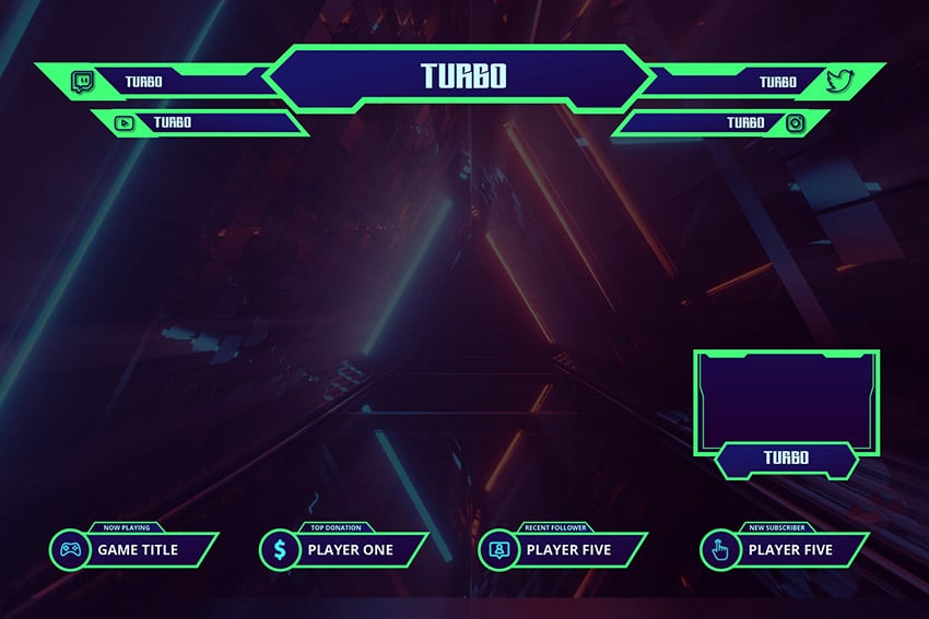 turbo twitch overlay template