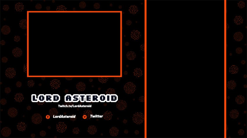 simple twitch overlay