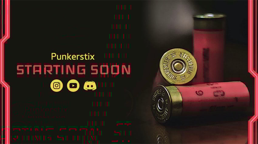 futuristic stream overlay