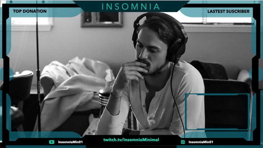 webcam border for twitch